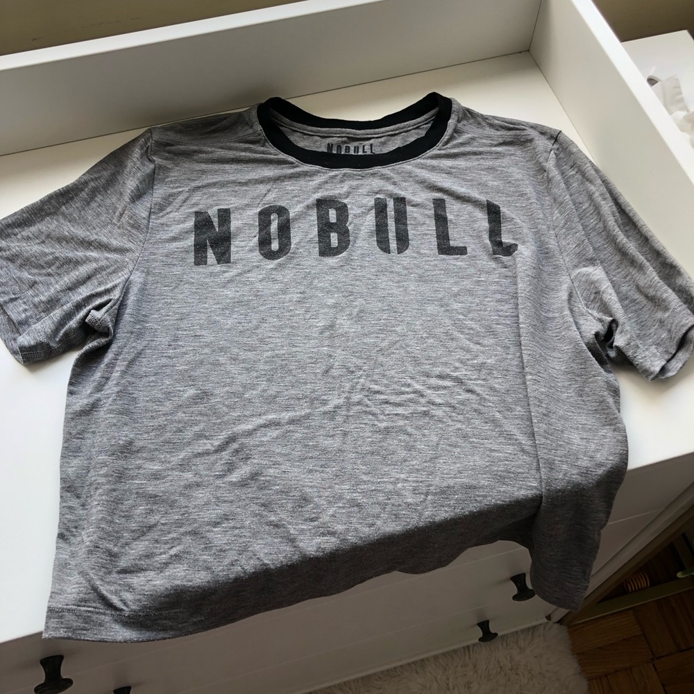 NOBULL Women’s Boxy Tee (Heather Grey)